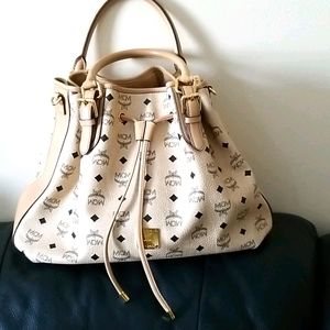 MCM 2 way sling and bucket bag